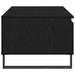 Masă de cafea Stejar Negru 90 x 50 x 36,5 cm Lemn compozit - WALTI WALTI