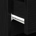 Dulap de noapte Stejar Negru 40 x 35 x 50 cm Lemn compozit - WALTI WALTI