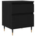 Dulap de noapte Stejar Negru 40 x 35 x 50 cm Lemn compozit - WALTI WALTI