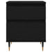Dulap de noapte Stejar Negru 40 x 35 x 50 cm Lemn compozit - WALTI WALTI