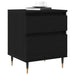 Dulap de noapte Stejar Negru 40 x 35 x 50 cm Lemn compozit - WALTI WALTI