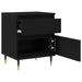 Dulap de noapte cu sertar 2 pcs Stejar Negru 40 x 35 x 50 cm - WALTI WALTI