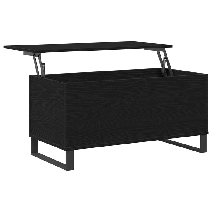 Masă de cafea Stejar Negru 90 x 44,5 x 45 cm Lemn compozit - WALTI WALTI