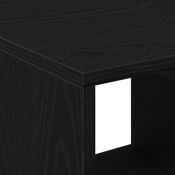Masă de cafea Stejar Negru 90 x 49 x 45 cm Lemn compozit - WALTI WALTI