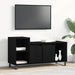 Set comodă TV Stejar Negru 100 x 35 x 55 cm Lemn compozit - WALTI WALTI