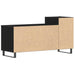 Set comodă TV Stejar Negru 100 x 35 x 55 cm Lemn compozit - WALTI WALTI