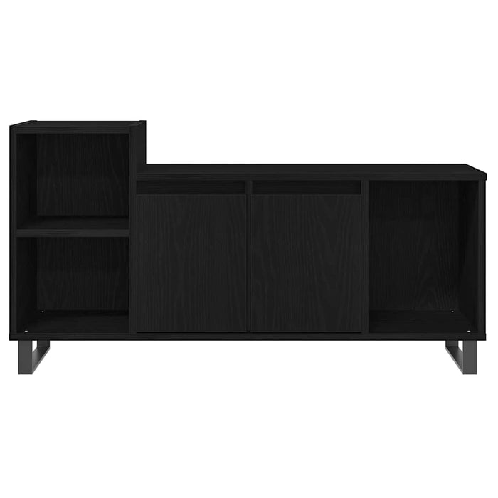 Set comodă TV Stejar Negru 100 x 35 x 55 cm Lemn compozit - WALTI WALTI