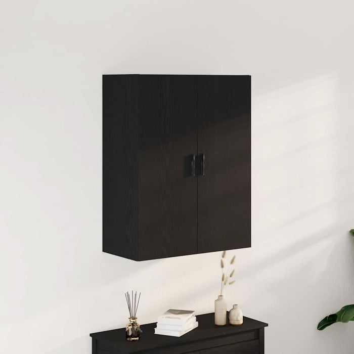 Dulap montat pe perete Stejar negru 69.5 x 34 x 180 cm - WALTI WALTI