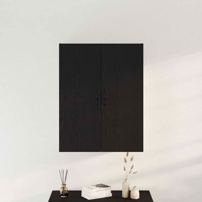 Dulap montat pe perete Stejar negru 69.5 x 34 x 180 cm - WALTI WALTI