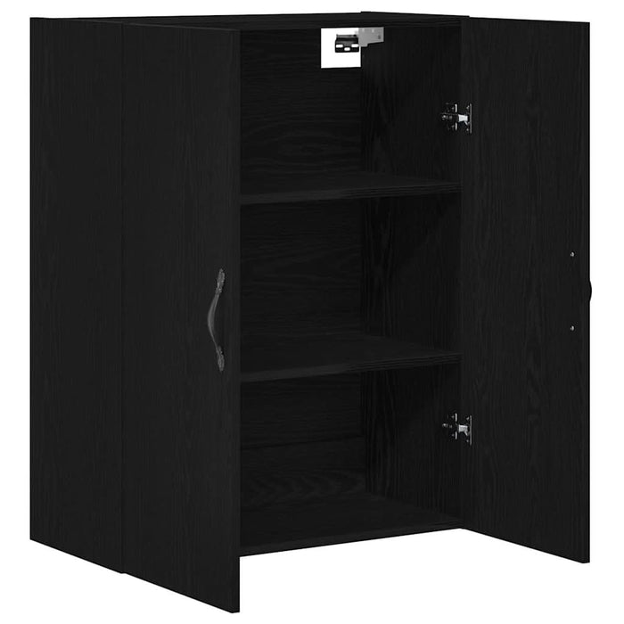 Dulap montat pe perete Stejar negru 69.5 x 34 x 180 cm - WALTI WALTI