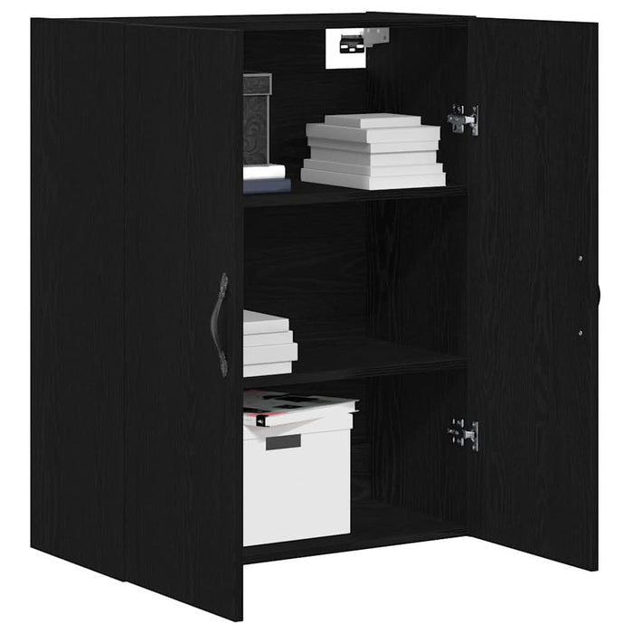 Dulap montat pe perete Stejar negru 69.5 x 34 x 180 cm - WALTI WALTI
