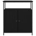 Bufet Stejar Negru 70 x 30 x 80 cm Lemn compozit - WALTI WALTI