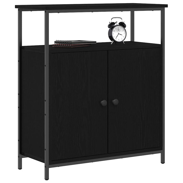 Bufet Stejar negru 70 x 30 x 80 cm Lemn compozit - WALTI WALTI
