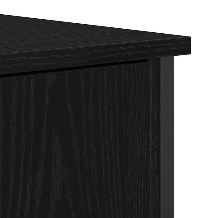 Bufet Stejar negru 70 x 30 x 80 cm Lemn compozit - WALTI WALTI