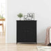 Bufet Stejar negru 70 x 30 x 80 cm Lemn compozit - WALTI WALTI