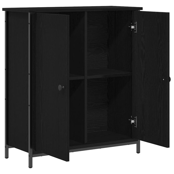Bufet Stejar negru 70 x 30 x 80 cm Lemn compozit - WALTI WALTI