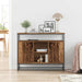Bufet Lemn vechi 100 x 35 x 80 cm Lemn compozit - WALTI WALTI