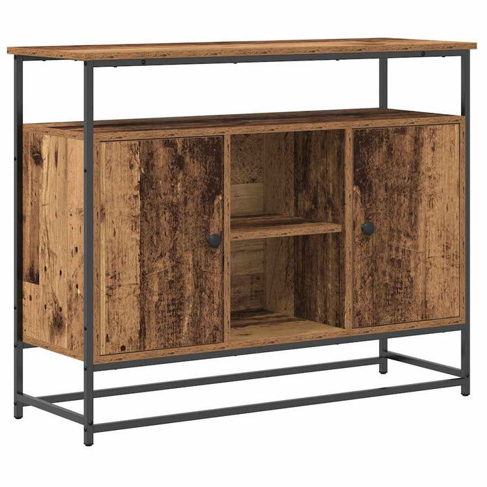 Bufet Lemn vechi 100 x 35 x 80 cm Lemn compozit - WALTI WALTI