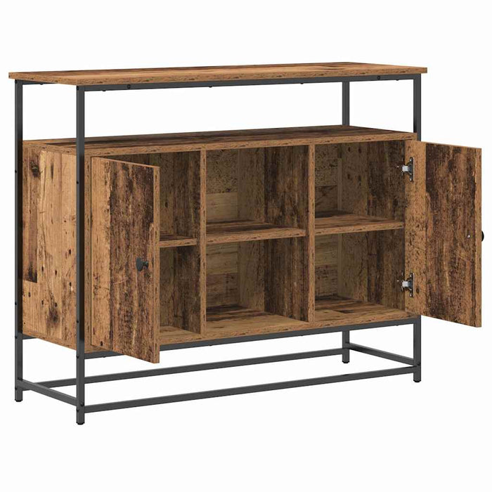 Bufet Lemn vechi 100 x 35 x 80 cm Lemn compozit - WALTI WALTI