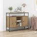 Bufet Stejar Artizanal 100 x 35 x 80 cm Lemn compozit - WALTI WALTI
