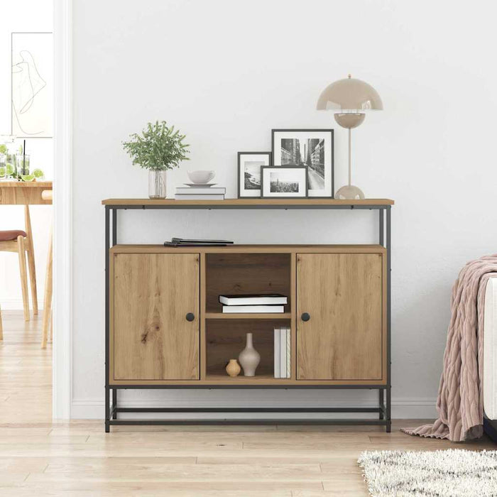 Bufet Stejar Artizanal 100 x 35 x 80 cm Lemn compozit - WALTI WALTI