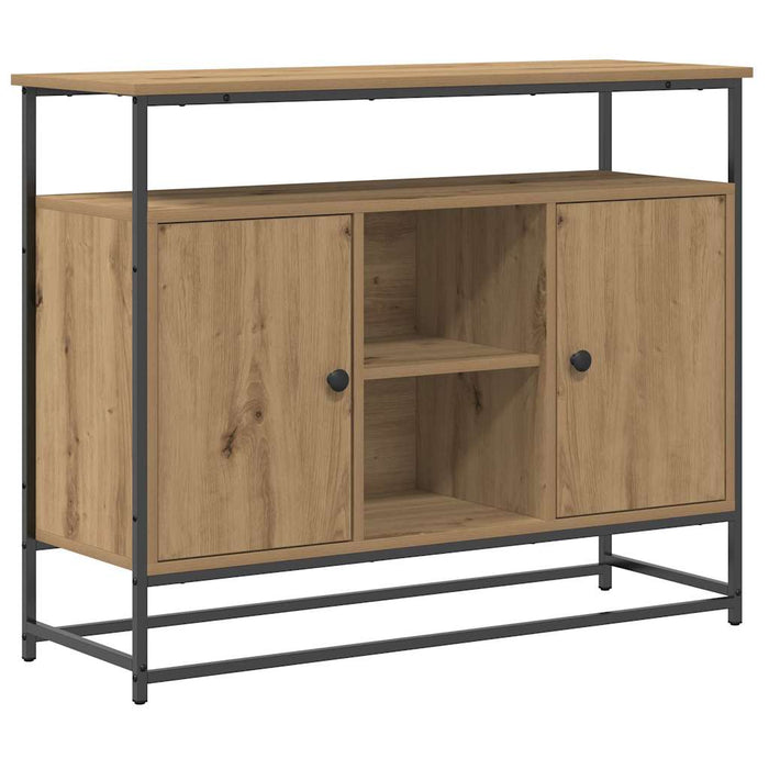 Bufet Stejar Artizanal 100 x 35 x 80 cm Lemn compozit - WALTI WALTI