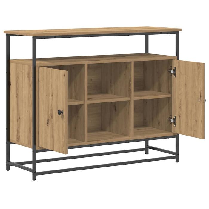 Bufet Stejar Artizanal 100 x 35 x 80 cm Lemn compozit - WALTI WALTI