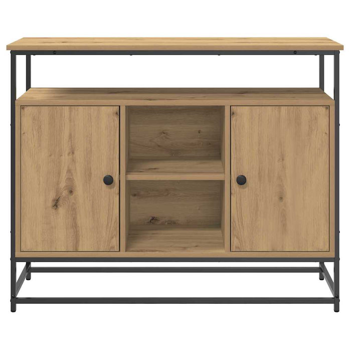 Bufet Stejar Artizanal 100 x 35 x 80 cm Lemn compozit - WALTI WALTI