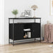 Bufet Stejar negru 100 x 35 x 80 cm Lemn compozit - WALTI WALTI