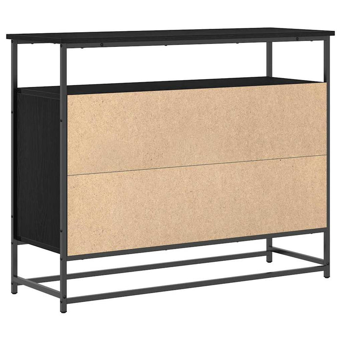 Bufet Stejar negru 100 x 35 x 80 cm Lemn compozit - WALTI WALTI