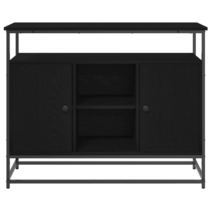 Bufet Stejar negru 100 x 35 x 80 cm Lemn compozit - WALTI WALTI