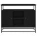 Bufet Stejar negru 100 x 35 x 80 cm Lemn compozit - WALTI WALTI