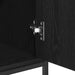 Bufet Stejar Negru 69 x 35 x 80 cm Lemn compozit - WALTI WALTI
