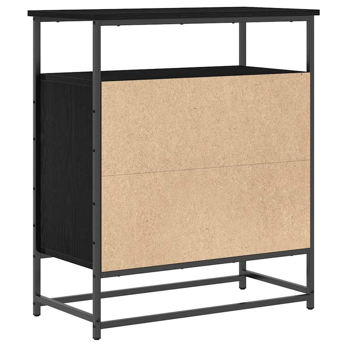 Bufet Stejar negru 69 x 35 x 80 cm Lemn compozit - WALTI WALTI