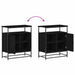 Bufet Stejar negru 69 x 35 x 80 cm Lemn compozit - WALTI WALTI