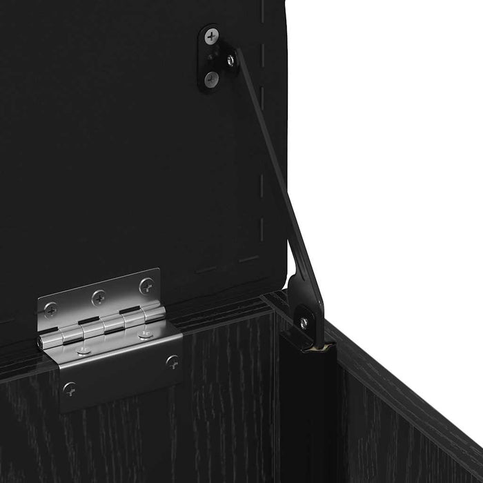 Bancă de depozitare Stejar negru 42 x 42 x 45 cm Lemn compozit - WALTI WALTI