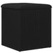Bancă de depozitare Stejar negru 42 x 42 x 45 cm Lemn compozit - WALTI WALTI