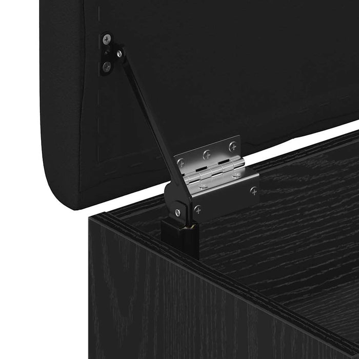 Bancă de depozitare Stejar negru 62 x 42 x 45 cm Lemn compozit - WALTI WALTI