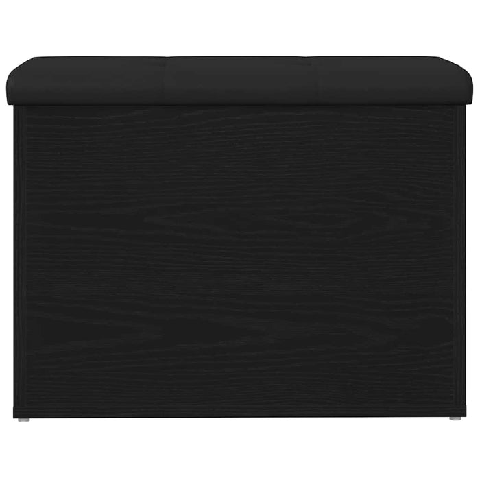 Bancă de depozitare Stejar negru 62 x 42 x 45 cm Lemn compozit - WALTI WALTI