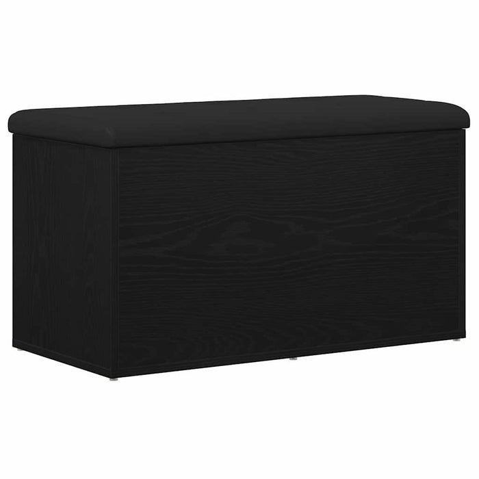 Bancă de depozitare Stejar Negru 82 x 42 x 45 cm Lemn compozit - WALTI WALTI