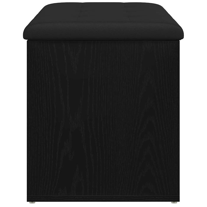 Bancă de depozitare Stejar Negru 82 x 42 x 45 cm Lemn compozit - WALTI WALTI
