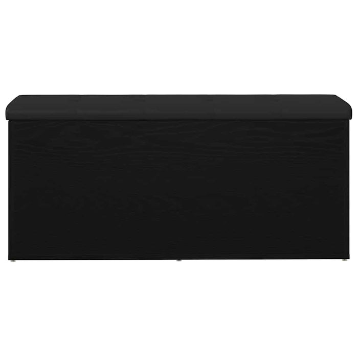 Bancă de depozitare Stejar negru 102 x 42 x 45 cm Lemn compozit - WALTI WALTI