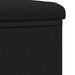 Bancă pentru pantofi Negru 100 x 30 x 48 cm Lemn compozit - WALTI WALTI