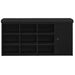Bancă pentru pantofi Negru 100 x 30 x 48 cm Lemn compozit - WALTI WALTI