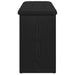 Bancă pentru pantofi Negru 100 x 30 x 48 cm Lemn compozit - WALTI WALTI