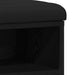 Bancă pentru pantofi Negru 100 x 30 x 48 cm Lemn compozit - WALTI WALTI