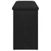 Bancă pentru pantofi Negru 100 x 30 x 48 cm Lemn compozit - WALTI WALTI