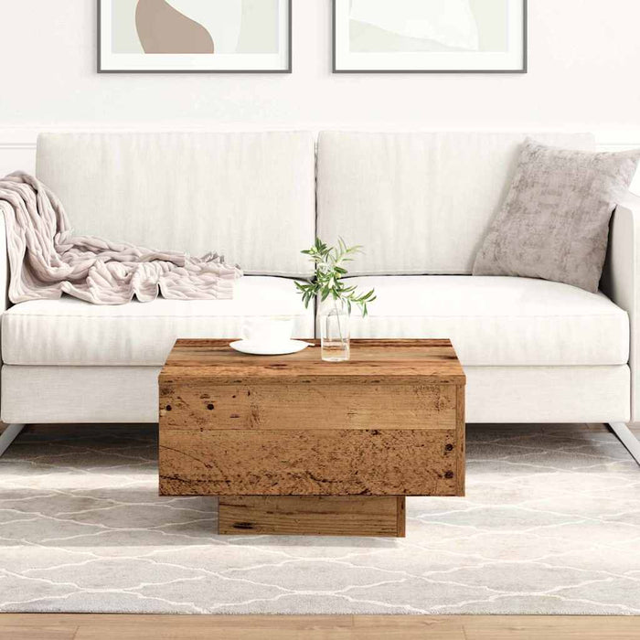 Masă de cafea Lemn Vechi 55 x 55 x 31 cm - WALTI WALTI