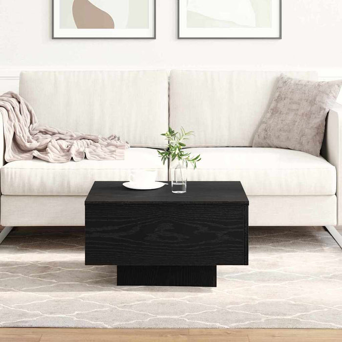 Masă de cafea Stejar Negru 55 x 55 x 31 cm - WALTI WALTI