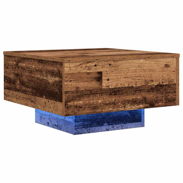 Masă de cafea Lemn vechi 55 x 55 x 31 cm Lemn compozit - WALTI WALTI